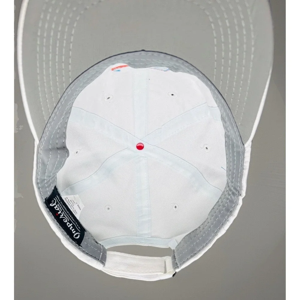 Imperial Oak Tree National Golf Club Oklahoma Performance White Strapback Hat